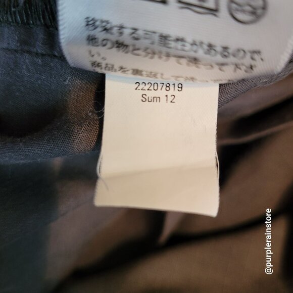 Eddie Bauer Cargo Pants 10 Rip Stop Type 46-1-18-C Mid Rise Gray Gorpcore - Picture 9 of 16